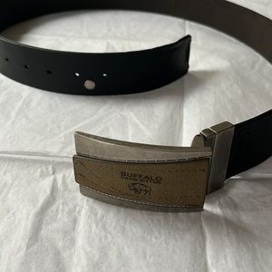BUFFALO DAVID BITTON reversible belt black &brown size32/36